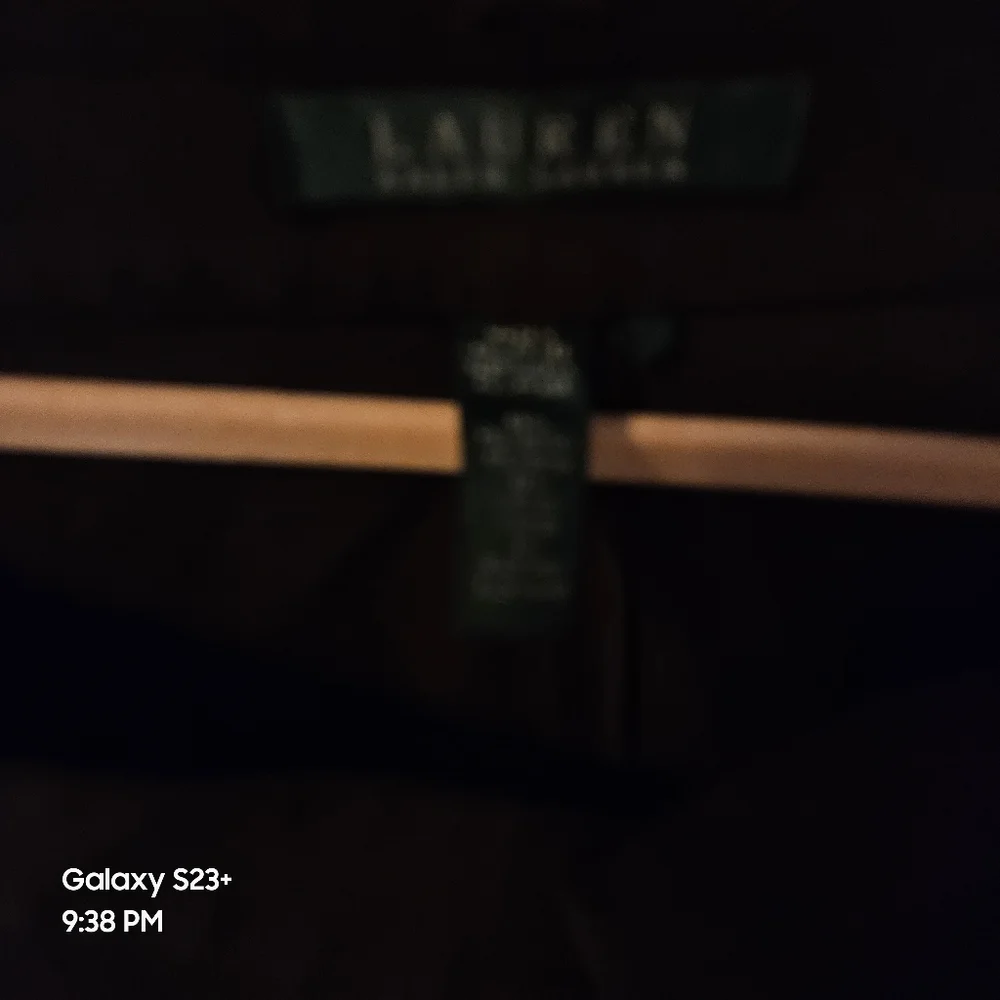 Lauren Ralph Lauren Brown Flare Pants - Picture 5 of 6